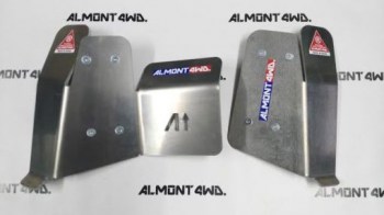Protección amortiguadores 8mm Toyota HDJ 80 12v